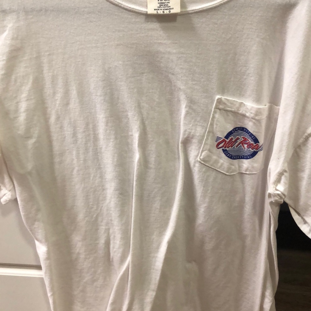 White Old Row Comfort Colors T-shirt